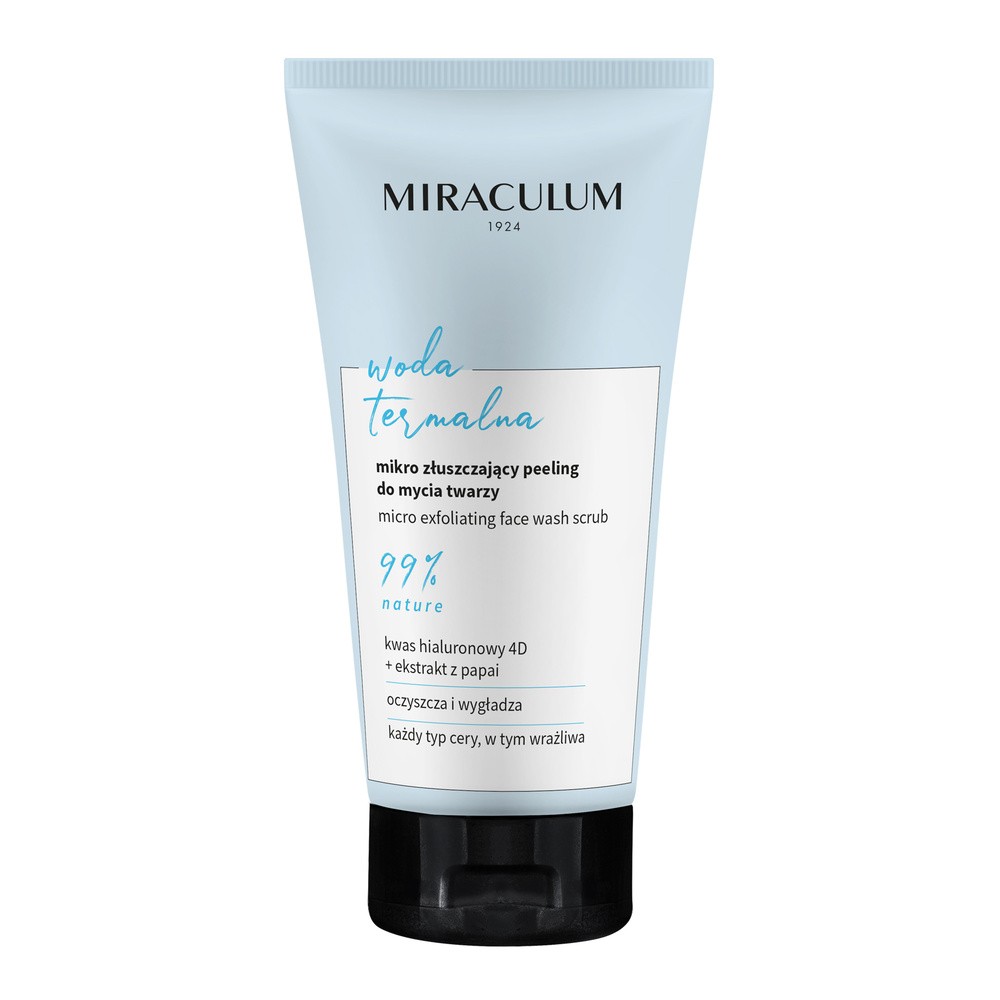 Miraculum Miraculum Woda Termalna mikro złuszczający peeling do mycia twarzy 150ml