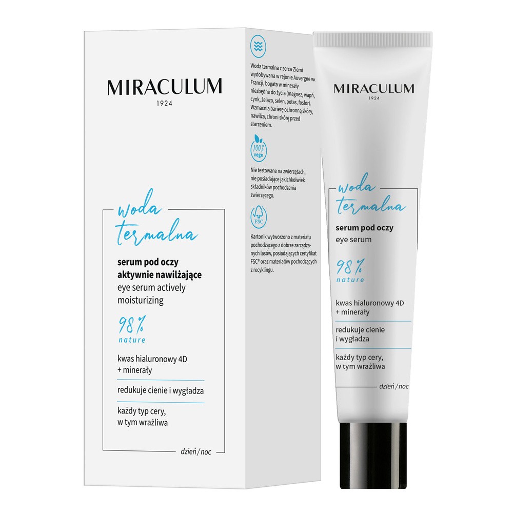 Miraculum Miraculum Woda termalna Serum pod oczy aktywnie nawilżające 20 ml