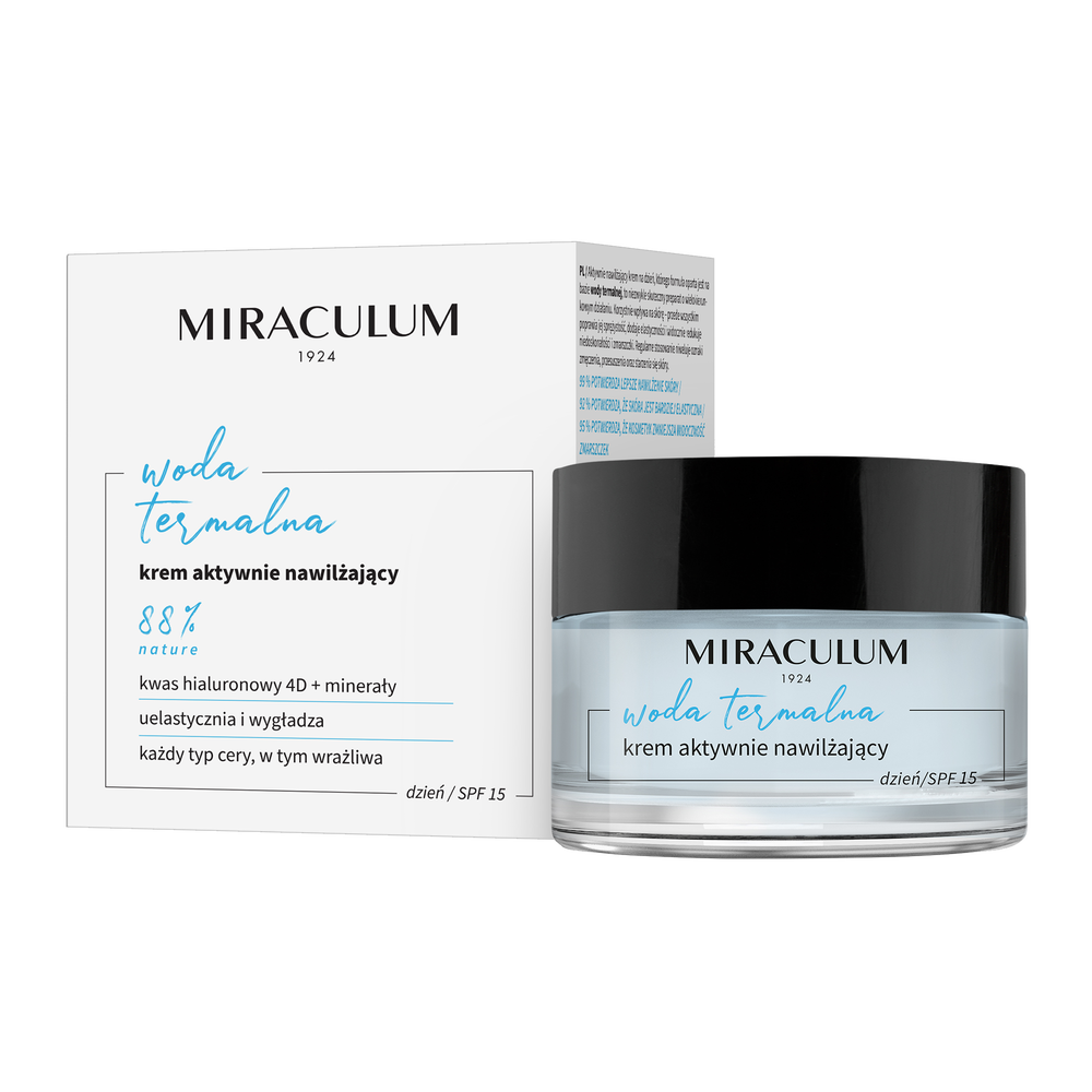 Miraculum Woda Termalna krem aktywnie nawilżający na dzień 50ml
