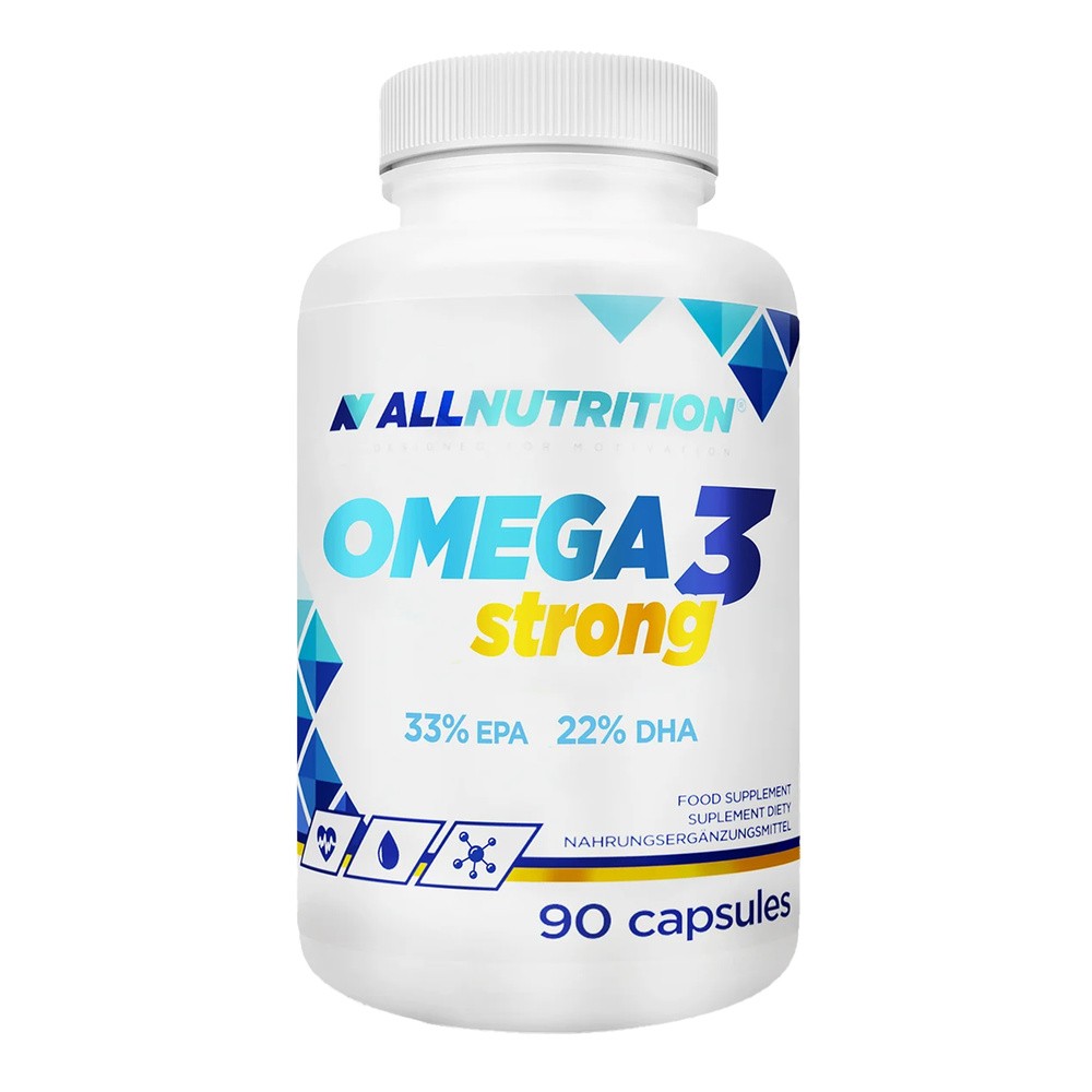 ALLNUTRITION OMEGA 3 STRONG 90kap 330 EPA+220 DHA 041B-2357E