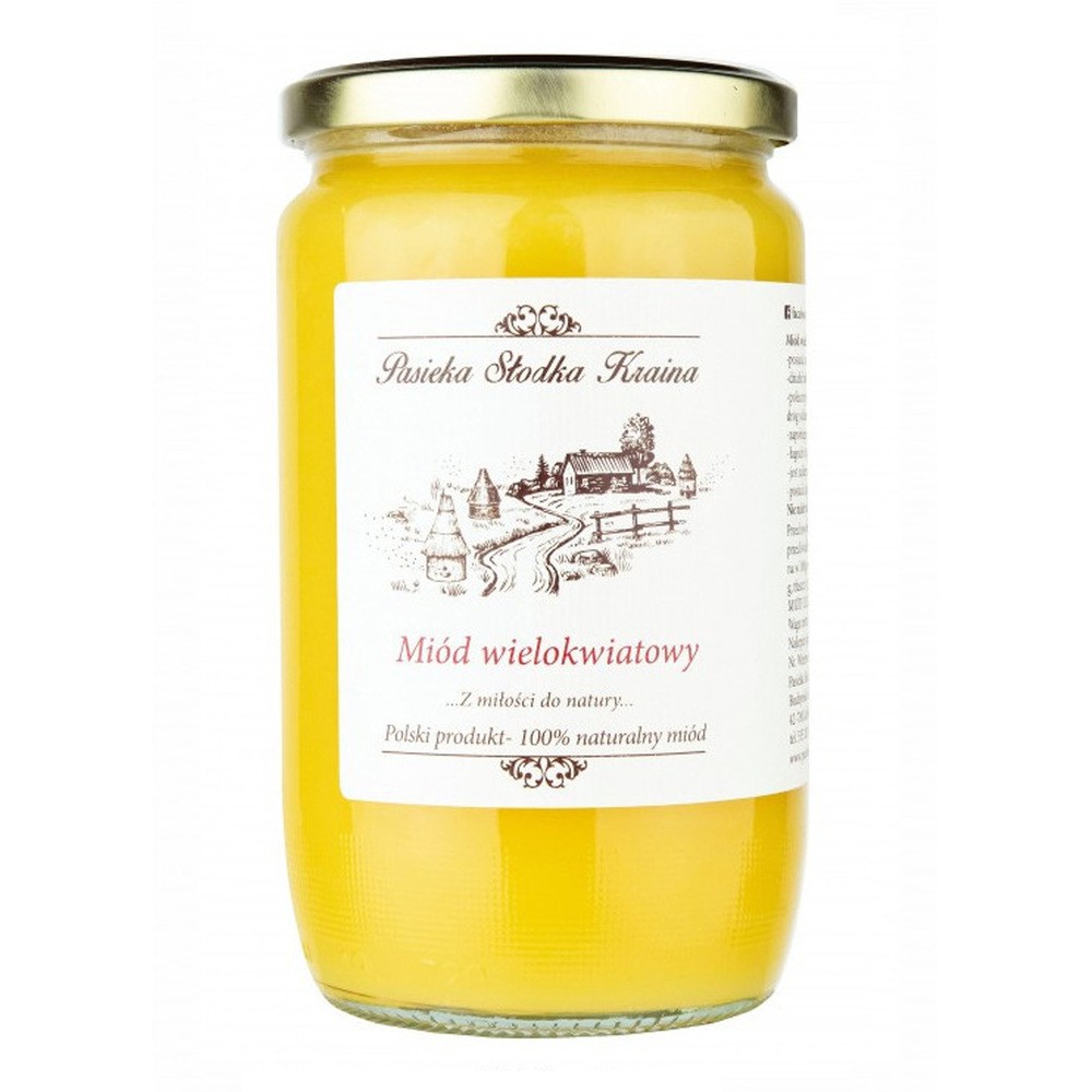 PASIEKA słodka kraina Słodka Kraina Miód Wielokwiatowy 1kg