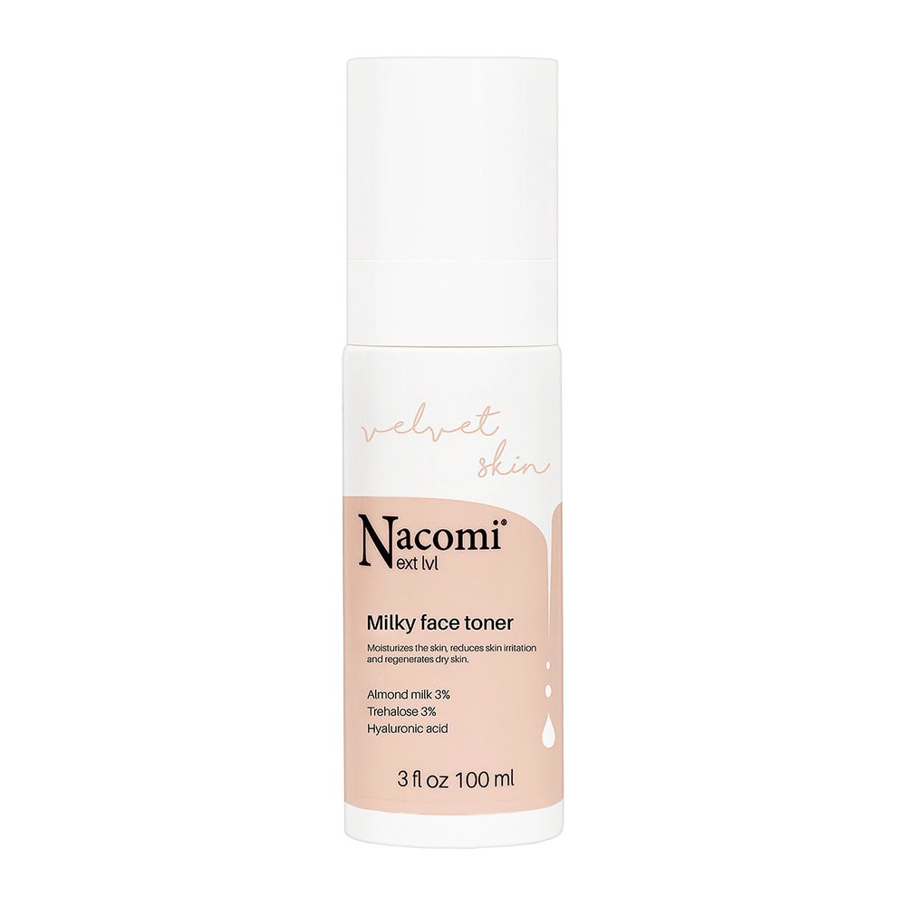 Nacomi Nacomi Next Level Velvet Skin Mleczny tonik nawilżający 100ml 64412-uniw
