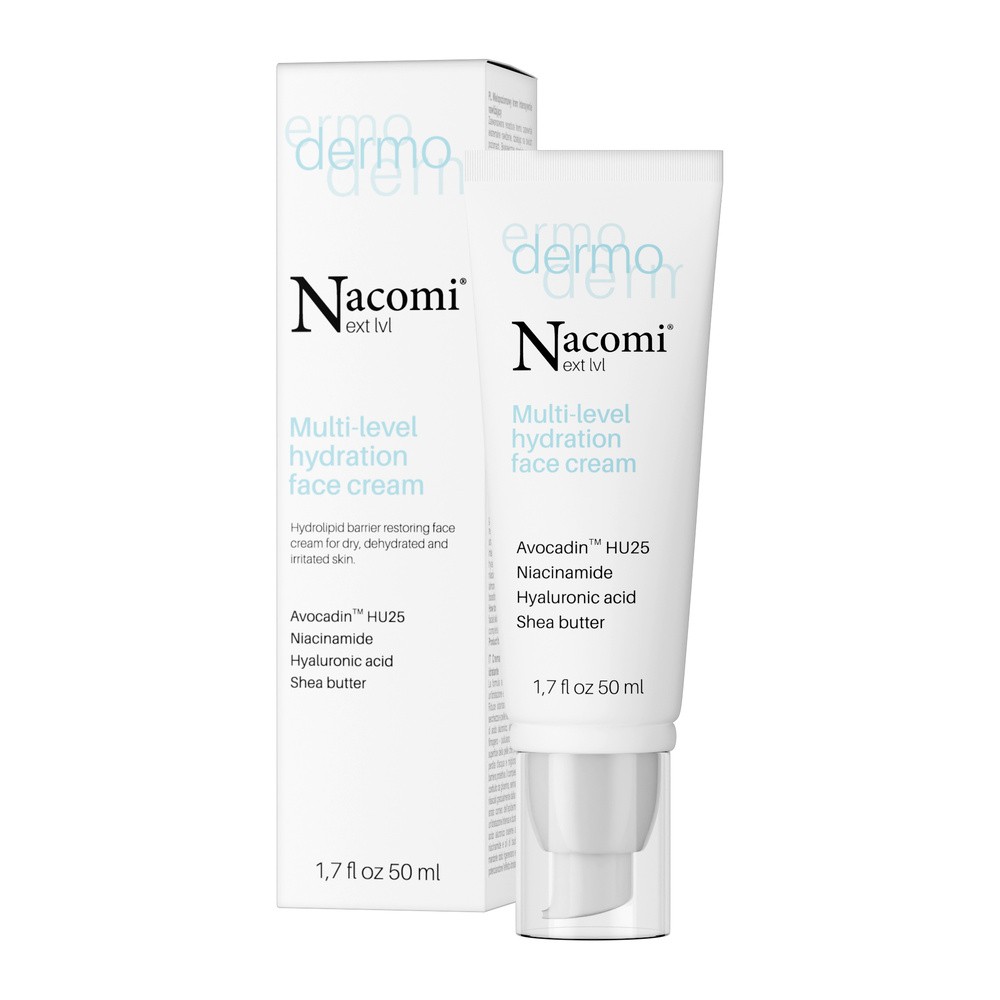 Nacomi Wielopoziomowy Krem Intensywnie Nawilżający 50 ml