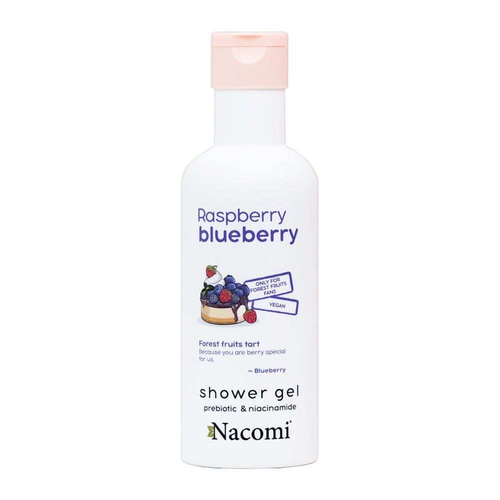 Nacomi Shower Gel żel pod prysznic Borówka i Malina 300ml