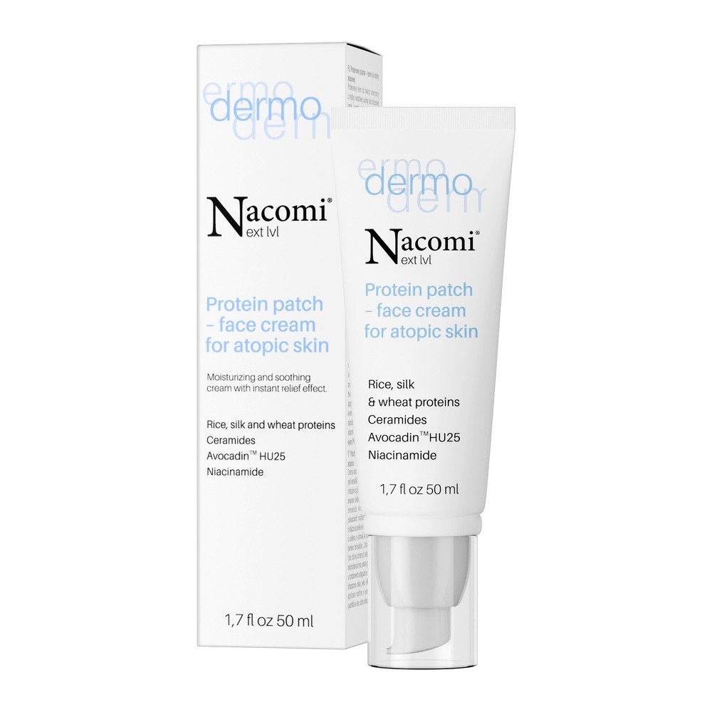 Nacomi Proteinowy Plaster - Krem Do Skóry Atopowej 50 ml
