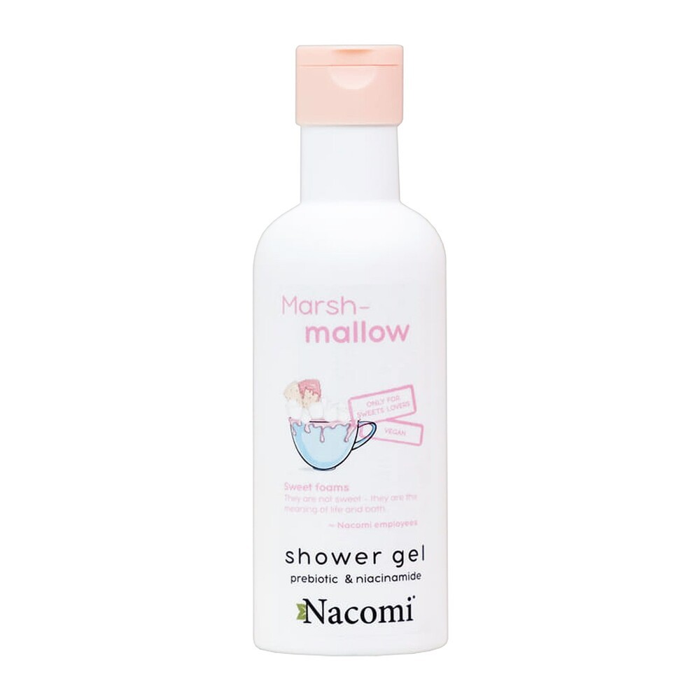 Nacomi żel pod prysznic marshmallow 300ml