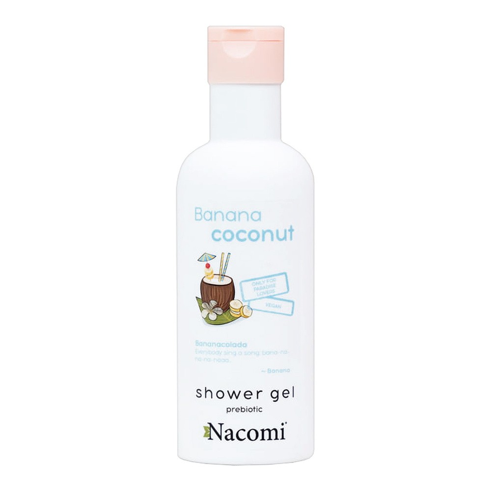 Nacomi Shower Gel żel pod prysznic Banan i Kokos 300ml