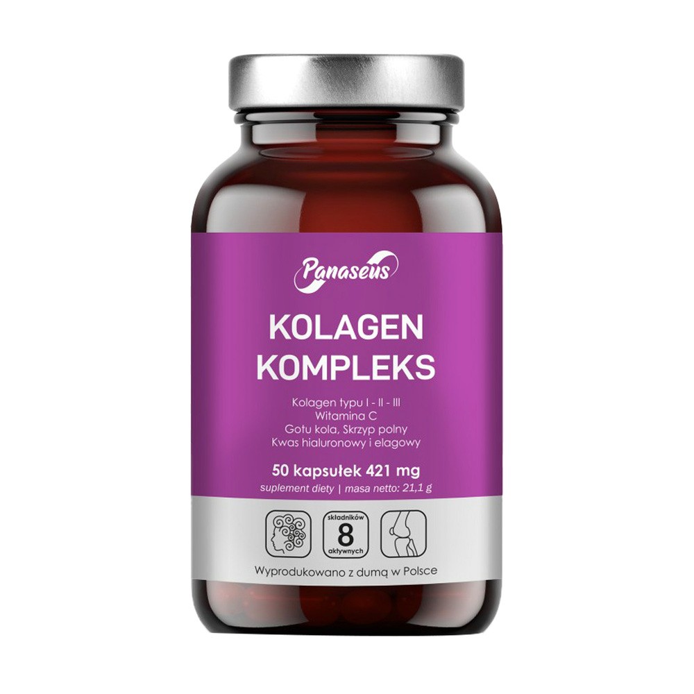 Panaseus Kolagen kompleks Suplement diety 50 kaps.