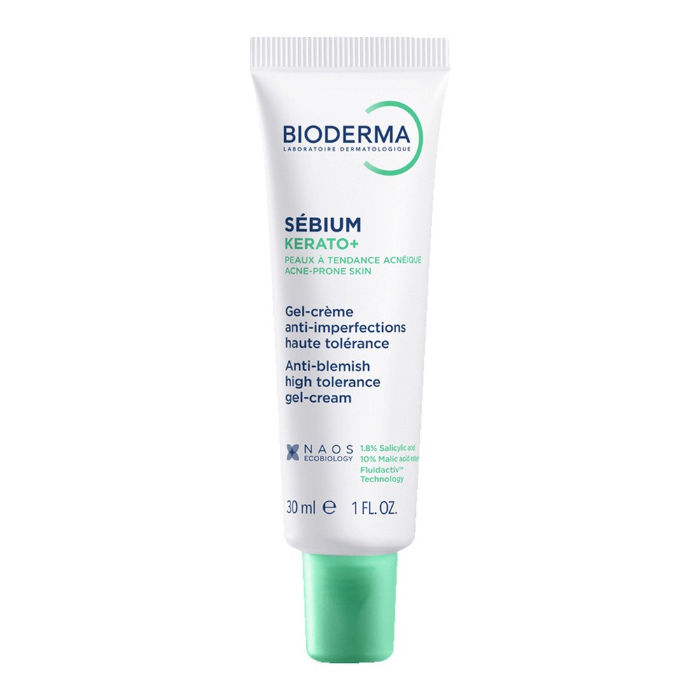 Bioderma Sebium Kerato+ żel-krem przeciwtrądzikowy o wysokiej tolerancji 30 ml