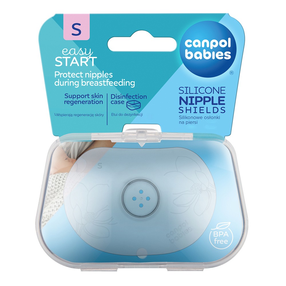 Canpol babies OSŁONKI NA PIERSI EASYSTART MAŁE 18/602