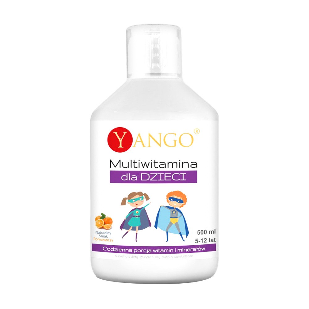 YANGO Yango Multiwitamina  Dla Dzieci 500 Ml YA0626