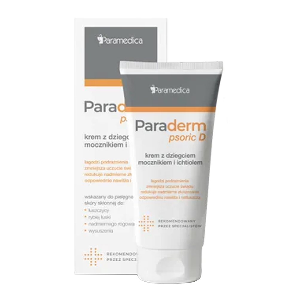 Paraderm Psoric D Łuszczyca Krem z Dziegciem 85 g