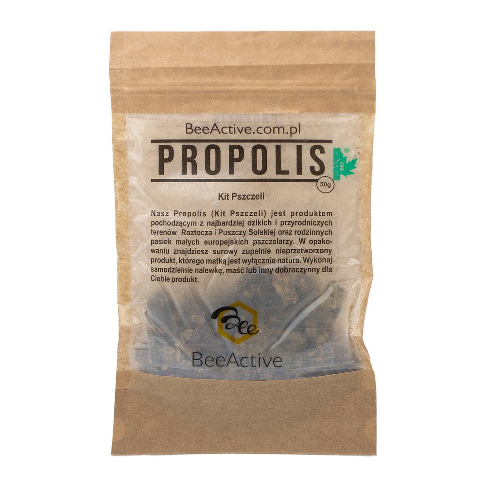 BeeActive, Propolis, kit pszczeli, 50 g