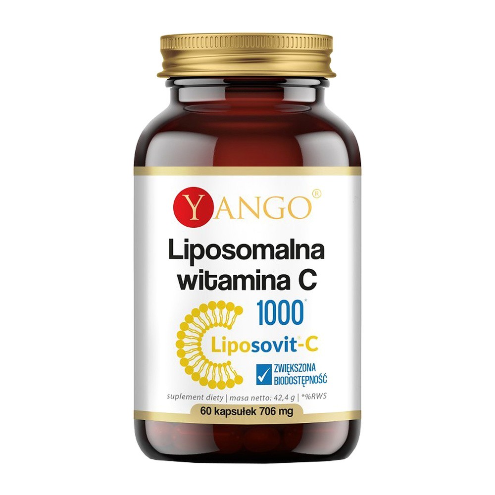 Yango Liposomalna Witamina C 1000 Suplement diety 90 kaps.
