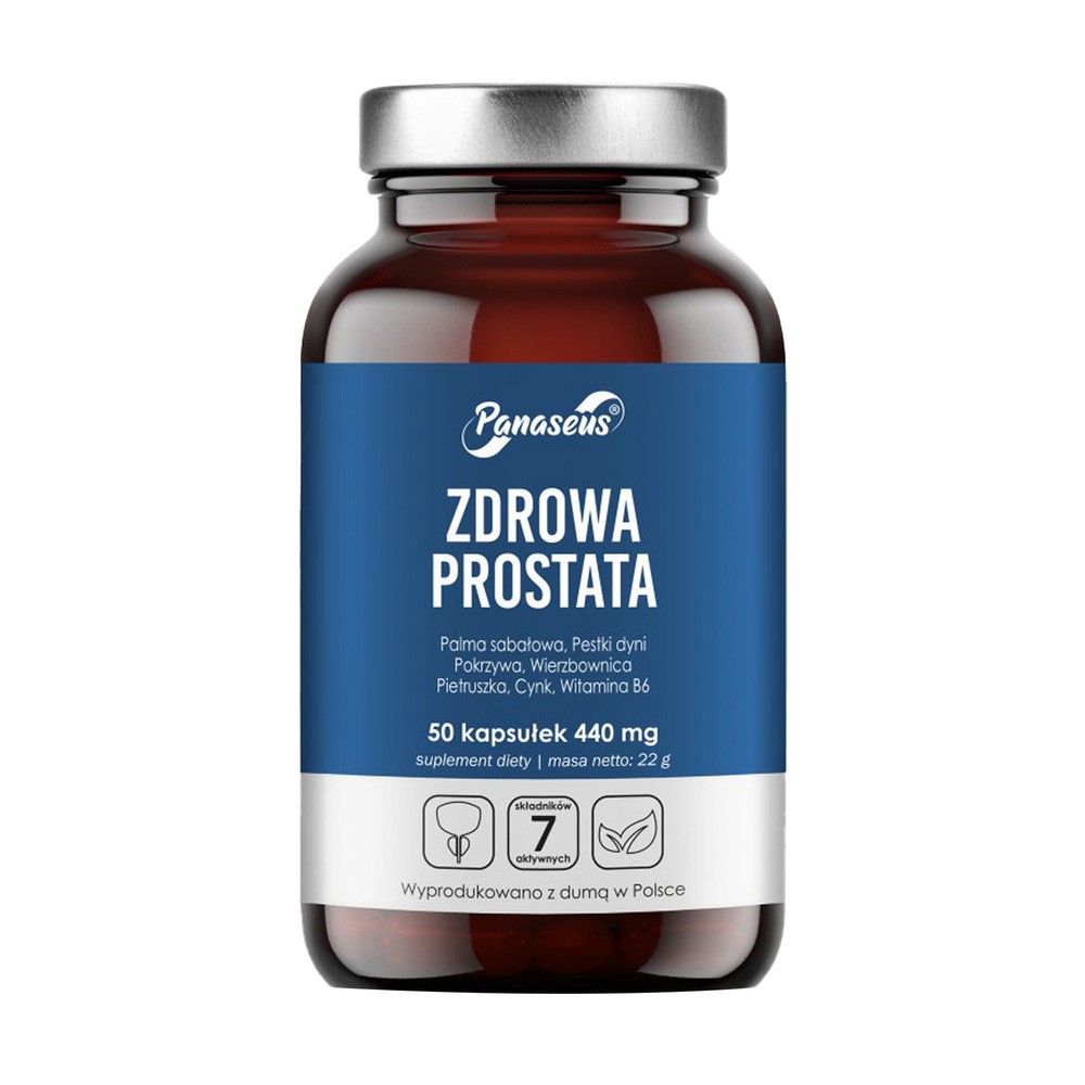 Panaseus Zdrowa prostata, 50 kapsułek