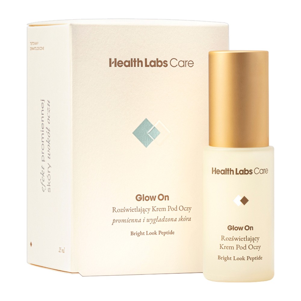 Health Labs Care Glow On Rozświetlający krem pod oczy 15.0 ml