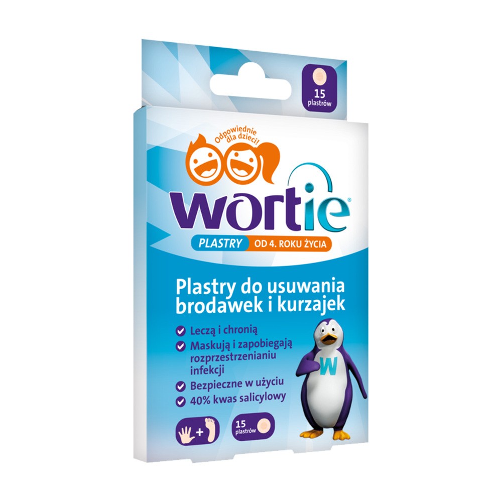 Vitamed Wortie plastry do usuwania brodawek i kurzajek x 15 szt |  OD 199 PLN!