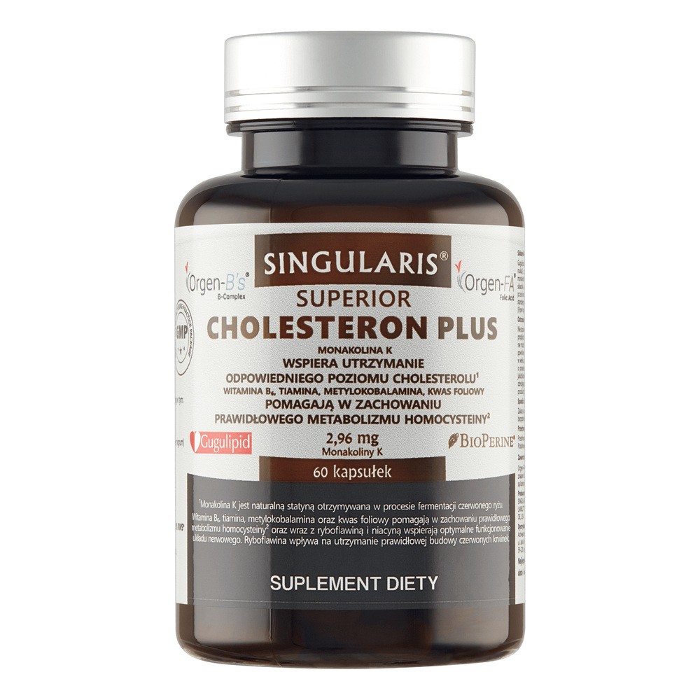 SINGULARIS Cholesteron Plus, 60kaps.