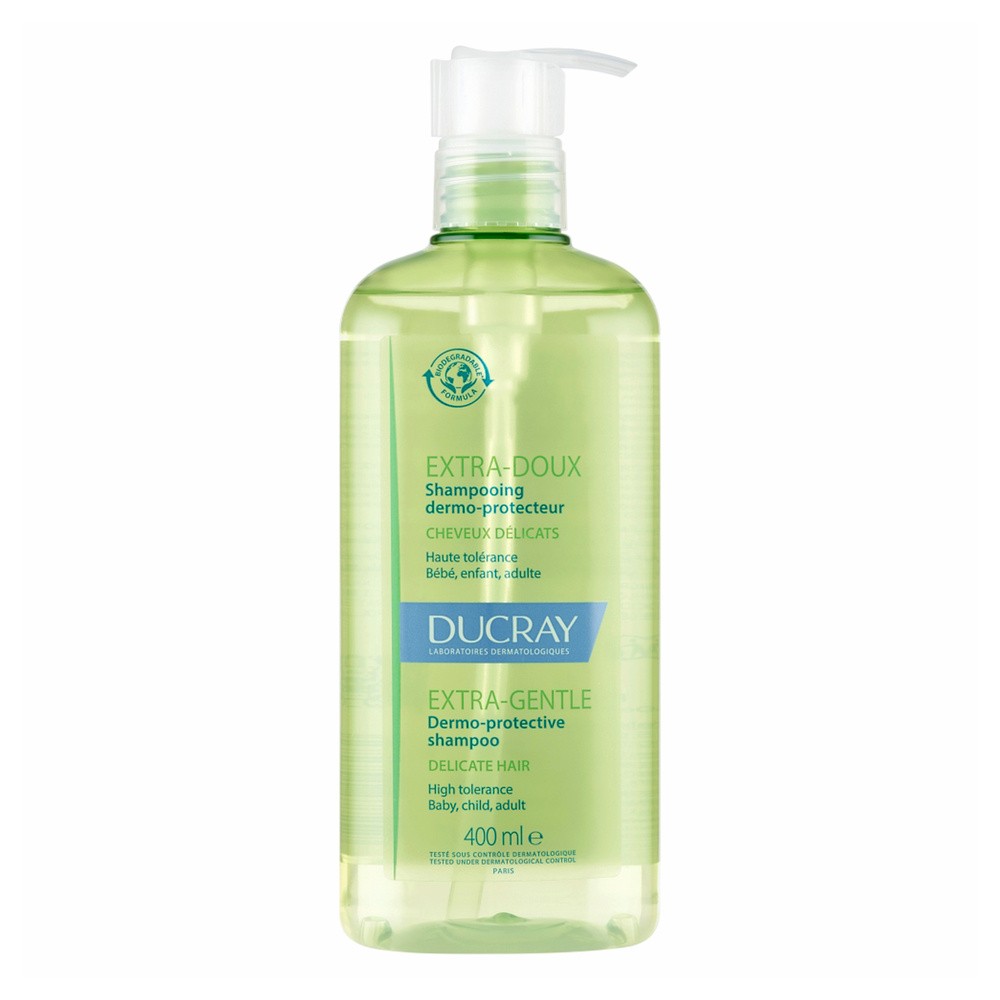 Ducray extra doux - szampon dermatologiczny do częstego stosowania 400 ml (nowa formuła)