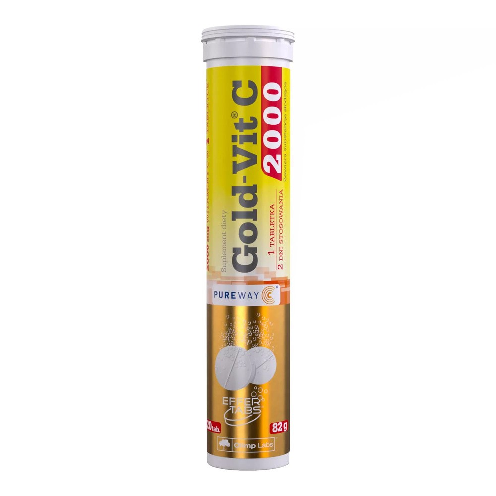 Olimp LABORATORIES Gold-Vit C 1000 smak cytrynowy 20 tabletek musujących 3840771