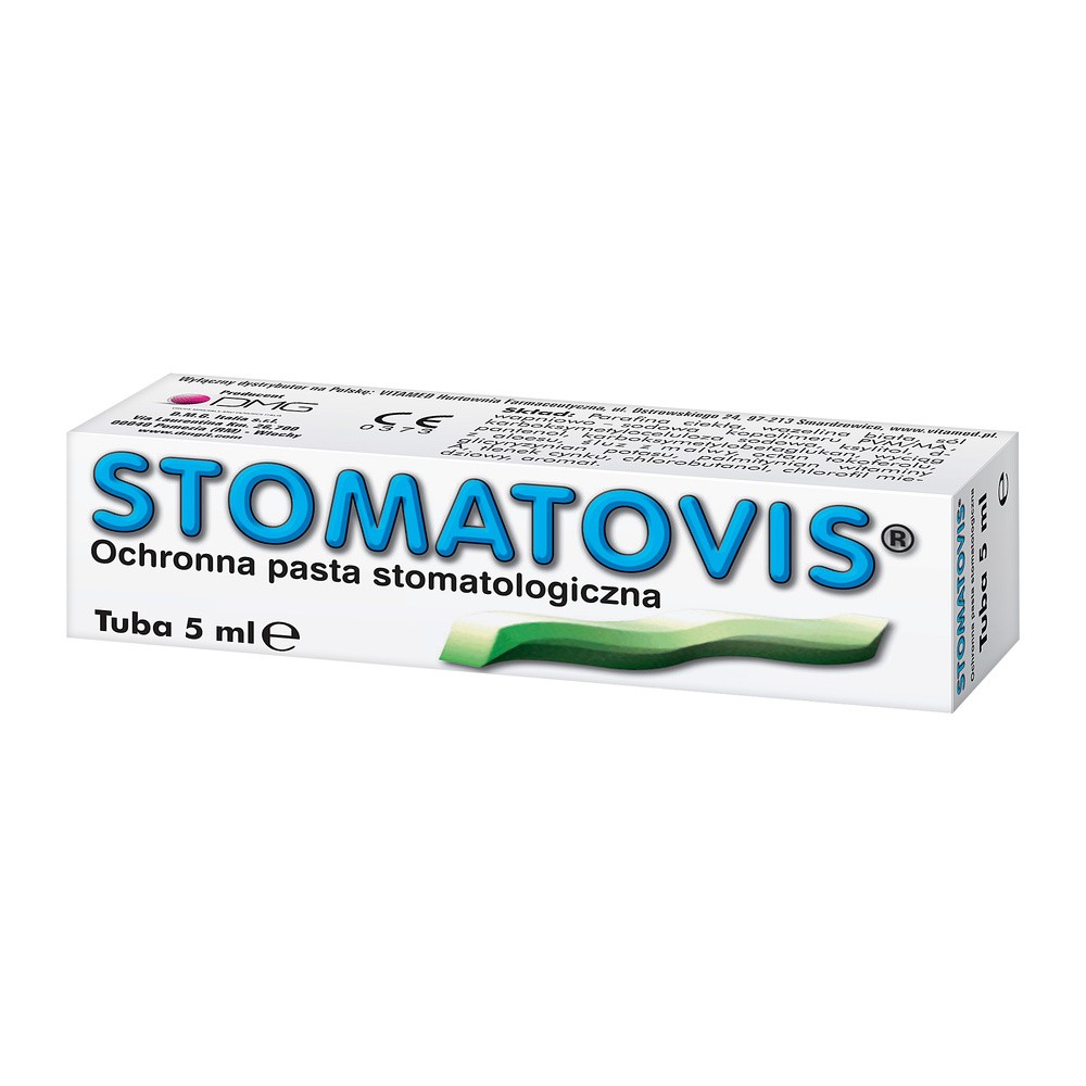 Stomatovis ochronna pasta stomatologiczna 5 ml