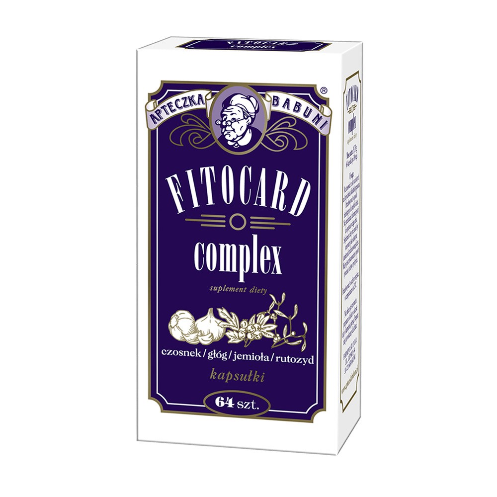 Farmina Fitocard Complex 64 kapsułki 3090571
