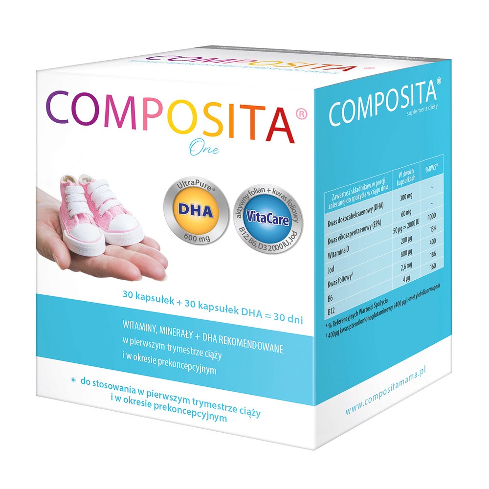 ESTABLO PHARMA SP.Z O.O. ESTABLO PHARMA SP.Z O.O Composita One 30 kapsułek + 30 kapsułek
