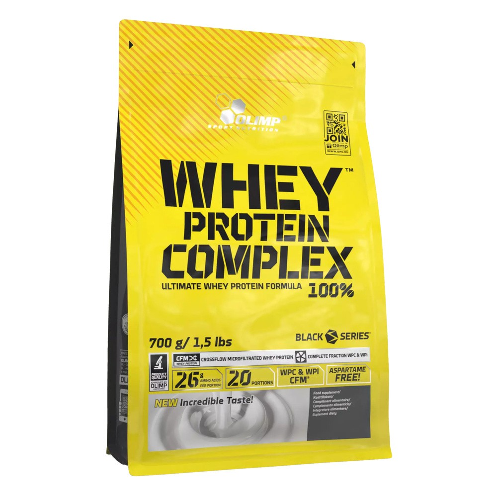 Olimp Whey Protein Complex 100% [ 700g ] - odżywka białkowa wpc wpi izolat koncentrat białko