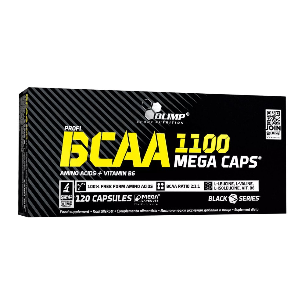 Olimp BCAA Mega Caps 1100 120kaps