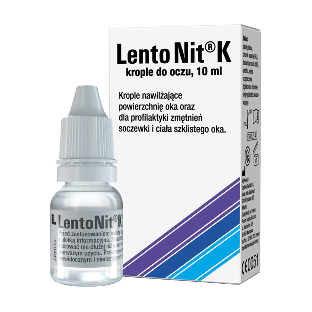 Pharm Supply LentoNit K krople do oczu 10 ml