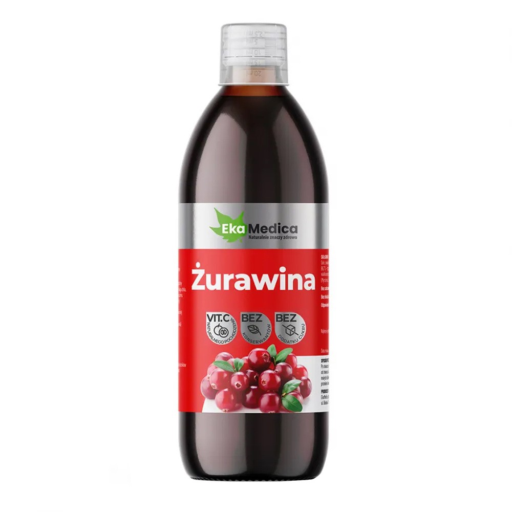 EkaMedica Żurawina 1000ml 20736-uniw