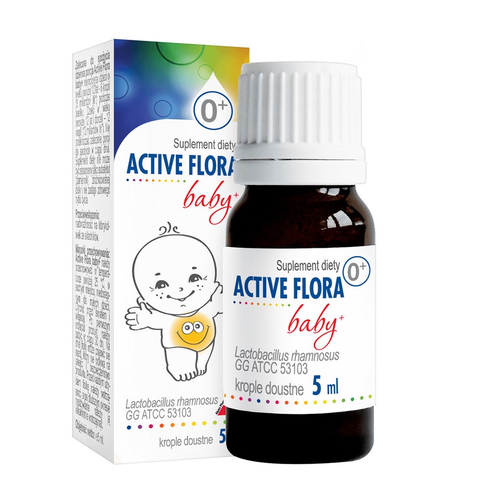 Suplement diety, Active Flora Baby +, 5ml