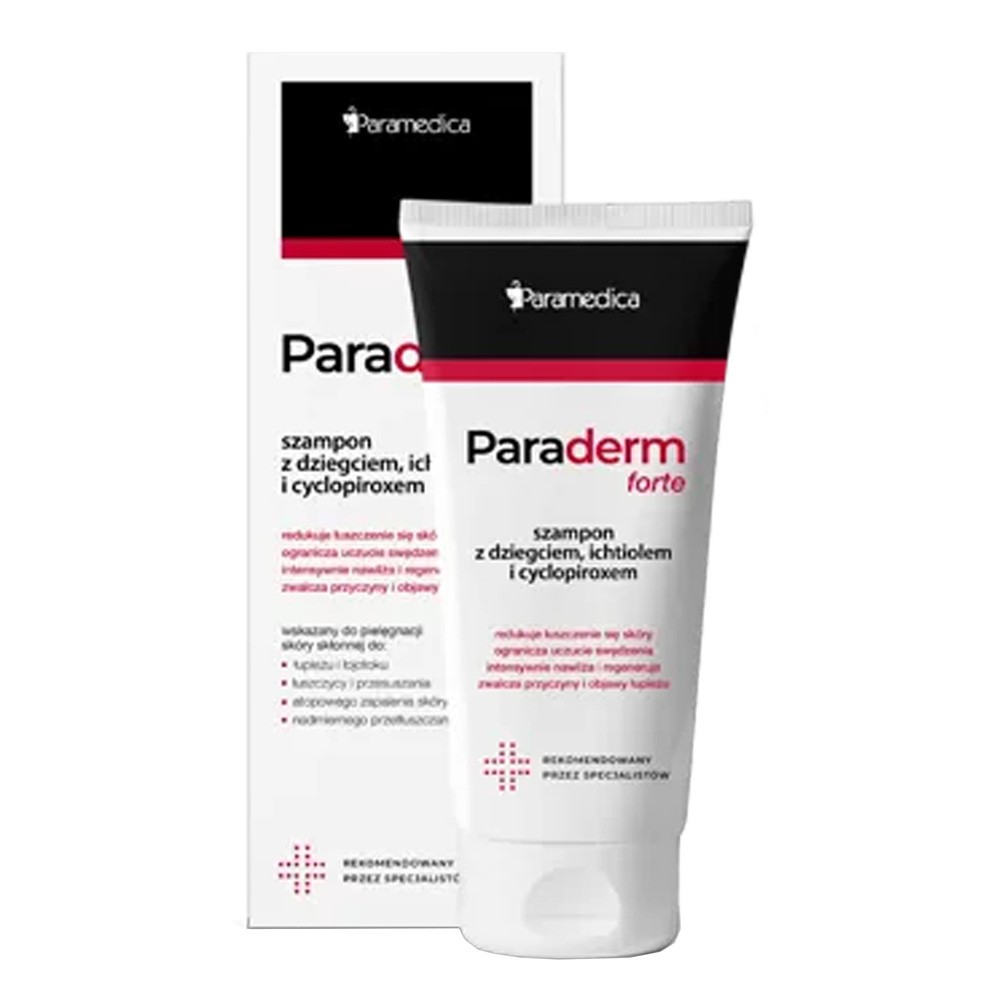 Paramedica Forte Szampon Cyclopirox Łupież Łojotok