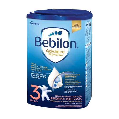 Bebilon Junior 3 z Pronutra 800g