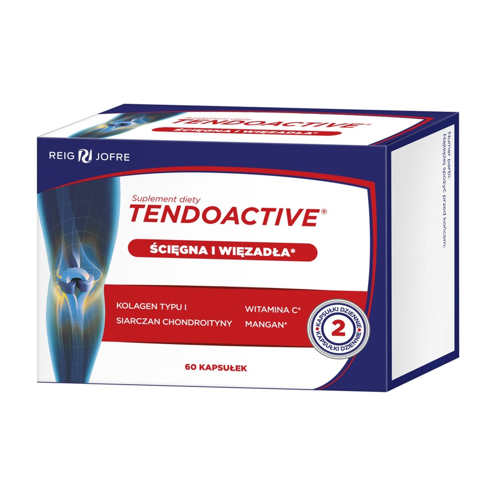 Tendoactive, Suplement diety, 60 kaps.
