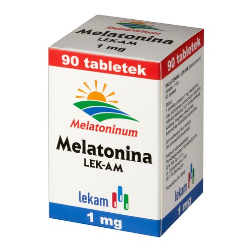 Melatonina 1 mg, 90 tabletek