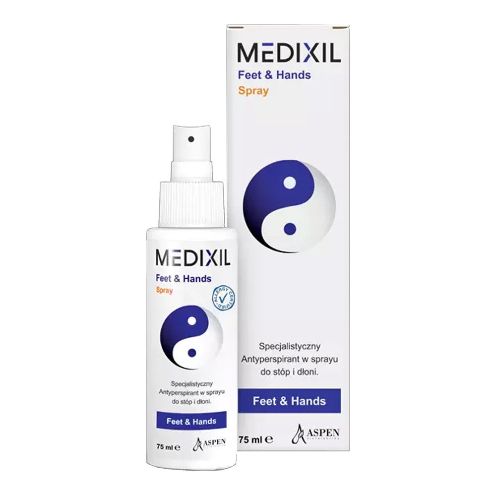 Aspen Distribution Sp. z o. o. MEDIXIL FEET&HANDS Antyperspirant do Stóp i Dłoni - 75 ML
