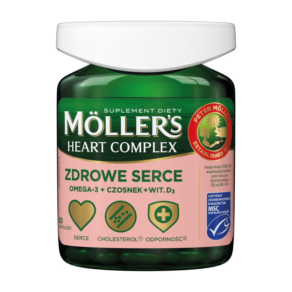 Mollers Complex Heart 60 Kapsułek