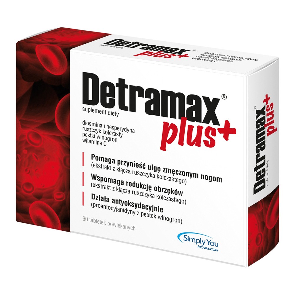 Detramax plus x 60 tabl powlekanych