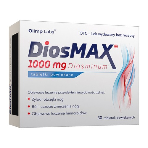 DIOSMAX 1000mg, 30tabl. powl.