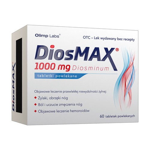 DIOSMAX 1000mg, 60tabl. powl.