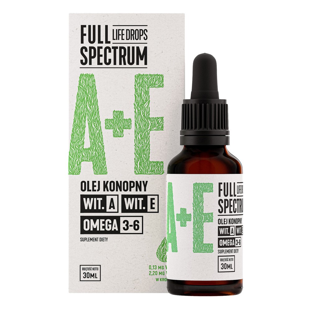 Full Spectrum Witamina A+E, Krople 30 ml