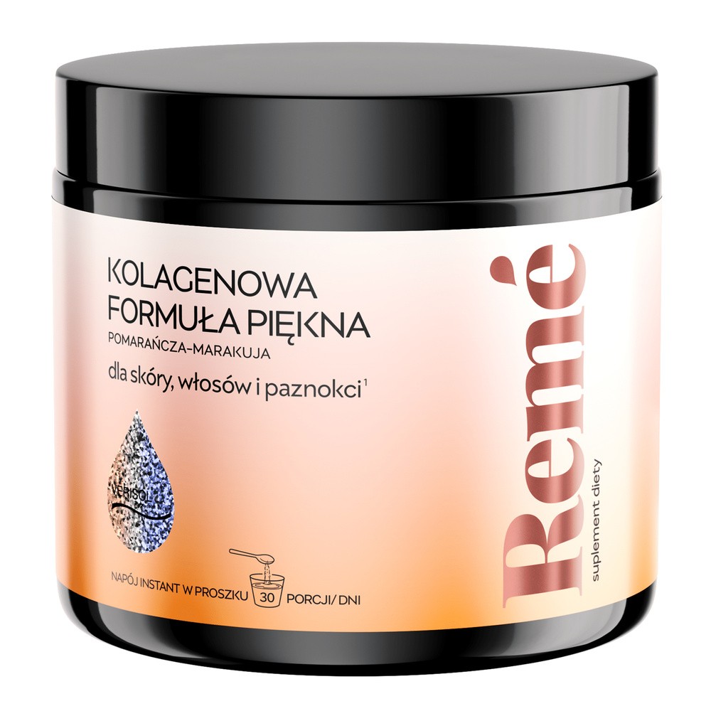 Reme Kolagenowa Formuła Piękności Pomarańcza - Marakuja Proszek 150 g