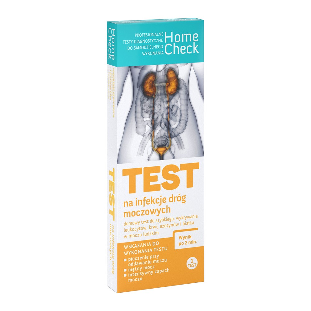 Home Check Test na infekcje dróg moczowych, 1szt.
