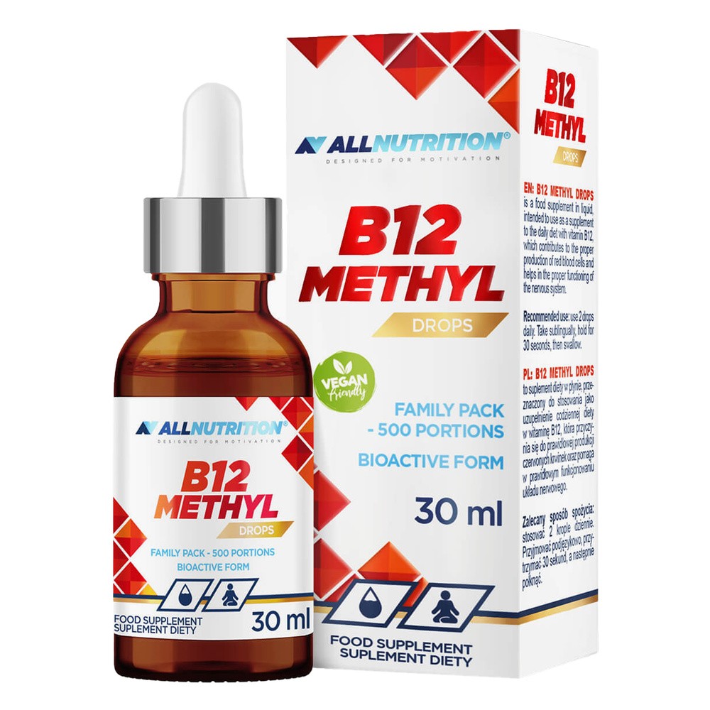 Allnutrition Witamina B12 Methyl Suplement diety 30 ml