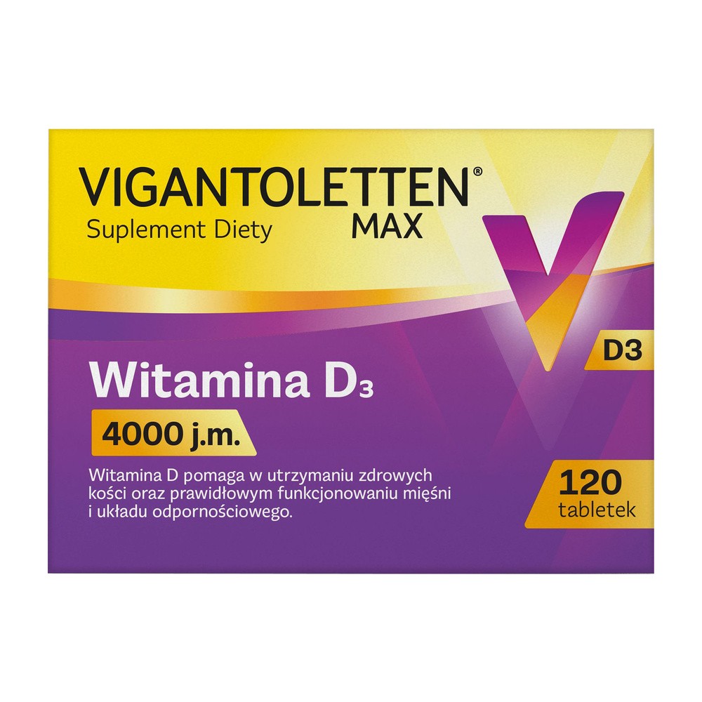 Vigantoletten Max 4000 j.m. x 120 tabl