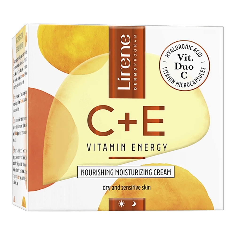Lirene Pielęgnacja twarzy Vitamin Energy odżywczy krem głęboko nawilżający 50 ml