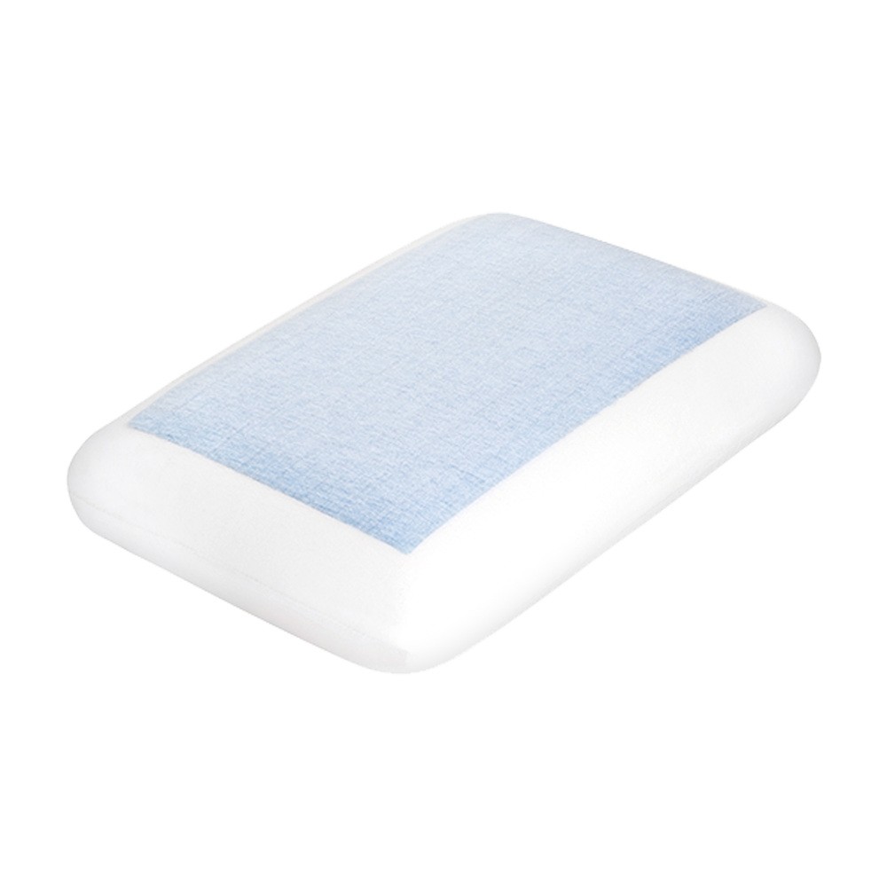 Qmed Poduszka ortopedyczna Qmed z żelem chłodzącym - PAMIĘĆ KSZTAŁTU (Comfort Gel Pillow)