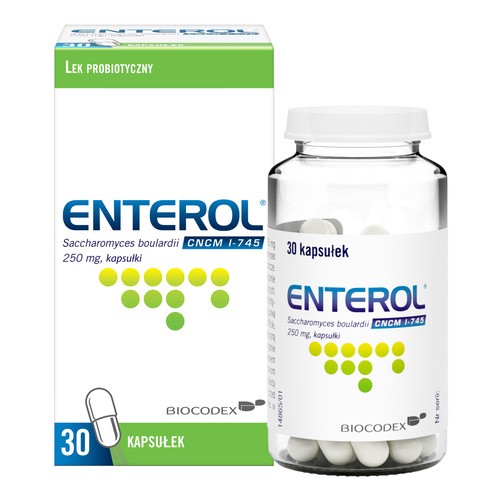 ENTEROL 250mg, 30kaps