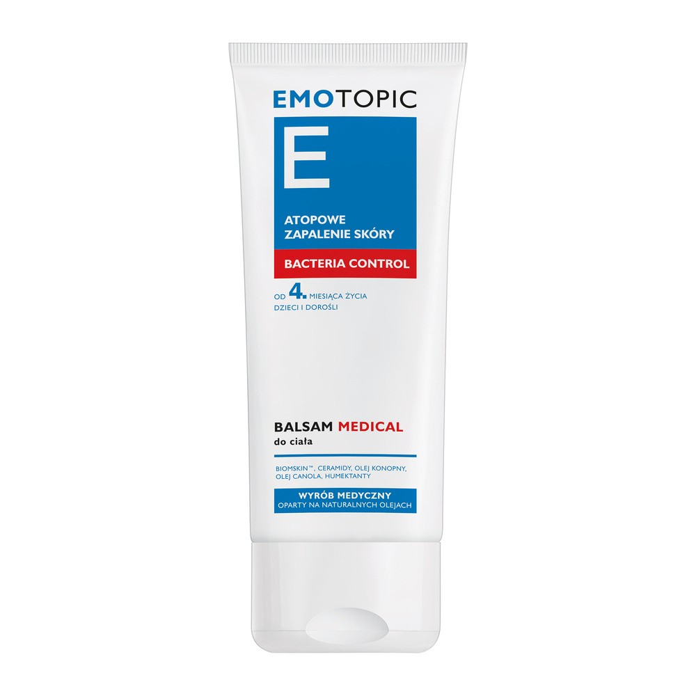 Emotopic Bacteria Control - Balsam Medical do ciała 200ml